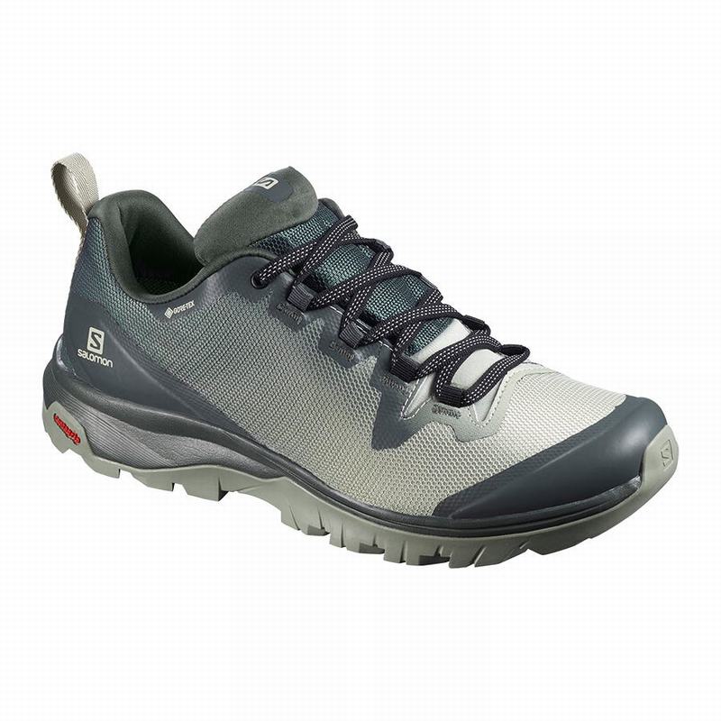 Zapatillas Trekking Salomon Mujer Gris - Salomon Argentina VAYA GORE-TEX ,016854-XSV